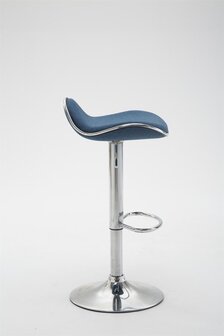 Barkruk Shinghaa Stof Blauw