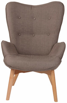 Lounger Darhum stof Taupe