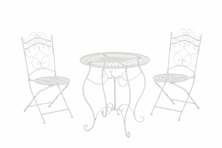 Bistro set Andri Wit