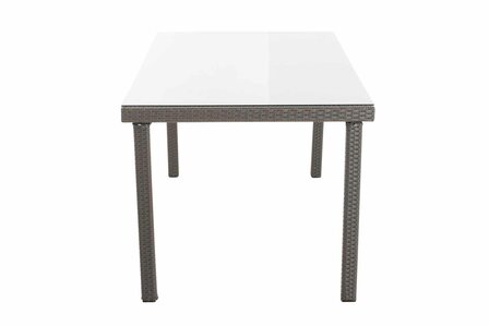 Tafel Flirenz Bog grijs, Grijs