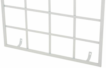 Set van 2 Vavi trellis wit, Wit