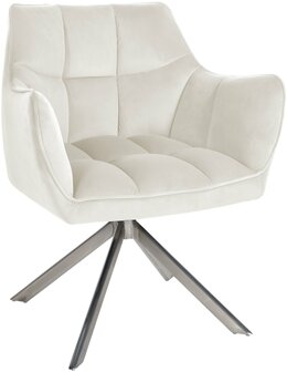 Barkruk Bermuda Rood, Creme