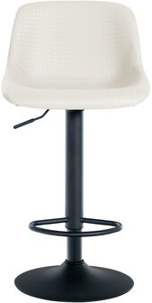 Barstoel Bermuda Rood, Creme