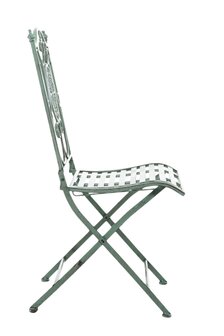 2-delige set stoelen Sebill, Groen