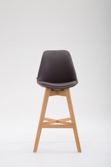 Barstoel Bermuda Rood, Bruin