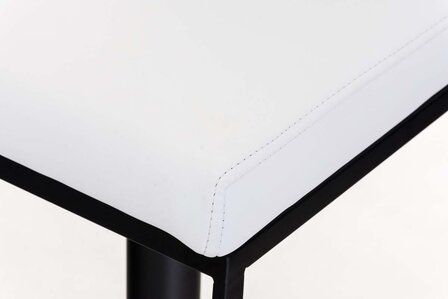 Barstoel Bermuda Rood, Wit