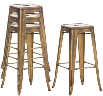 Barstoel Bermuda Rood, 
