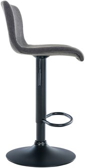 Barstoel Heovor Stof B, Grijs