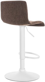 Barstoel Heovor Stof W, Bruin