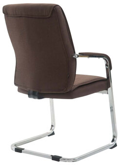 2-delige set zwevende stoelen XXL Anubis stof, Bruin