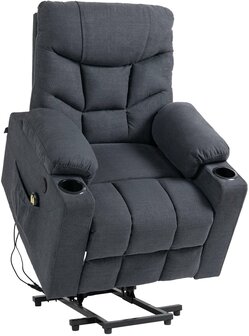 Fauteuil Endovar Stof, Grijs