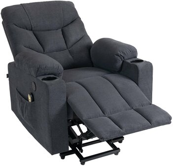 Fauteuil Endovar Stof, Grijs