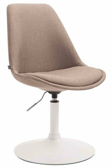 4-delige set stoelen Miverack W Stof, Taupe