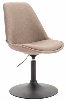 4-delige set stoelen Miverack B Stof, Taupe