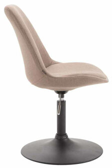 4-delige set stoelen Miverack B Stof, Taupe