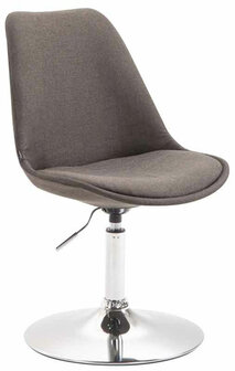 4-delige set stoelen Miverack C Stof, Grijs