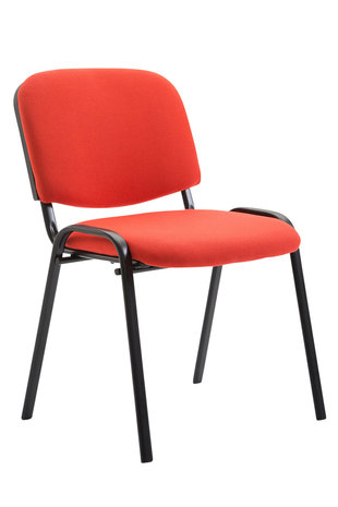 Set van 4 bezoekersstoelen Kin Rood