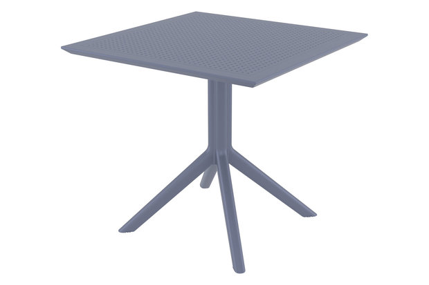 Tafel Ska 80 cm Grijs