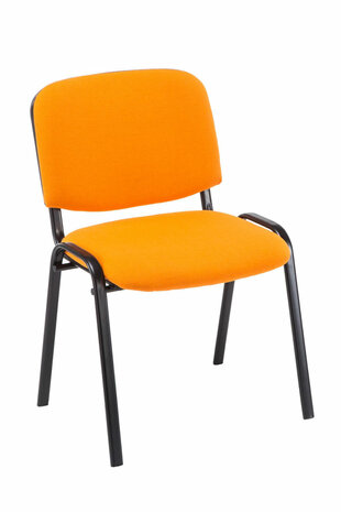 Set van 4 bezoekersstoelen Kin oranje, Oranje