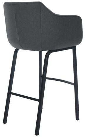 Barstoel Bermuda Rood, Grijs