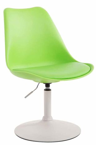 4-delige set eetkamerstoelen Miverack W kunststof, Groen