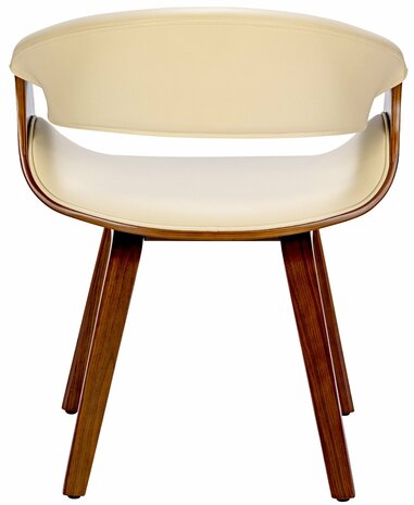 Barstoel Bermuda Rood, Creme