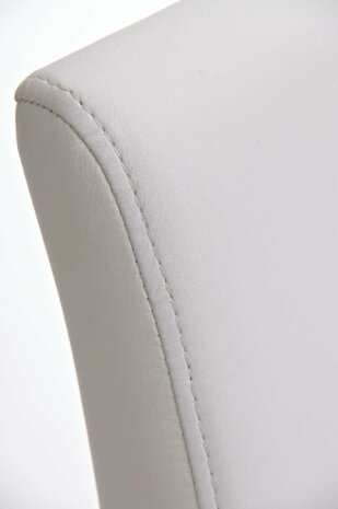 Barstoel Bermuda Rood, Wit