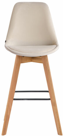 Barstoel Bermuda Rood, Creme