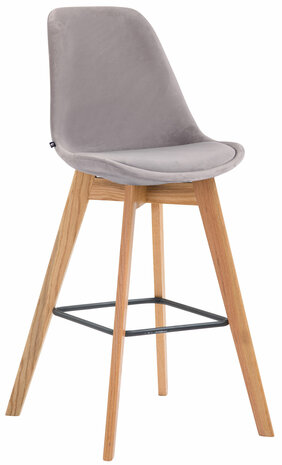 Barstoel Bermuda Rood, Grijs