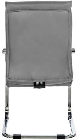 Set van 2 bezoekersstoelen Habort, Grijs