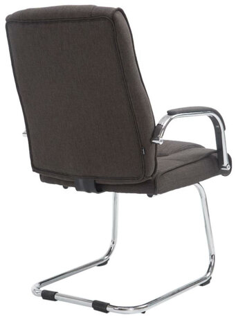 2-delige set stoelen Itteli Stof, Grijs