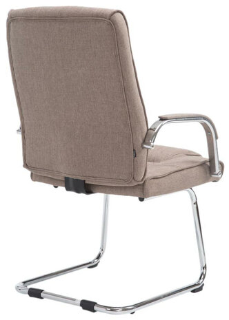 2-delige set stoelen Itteli Stof, Taupe