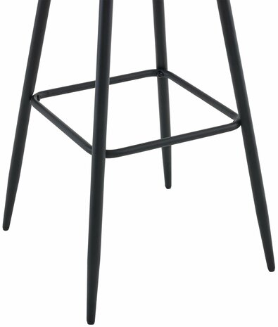 Barkruk Dortfard Stof, Creme