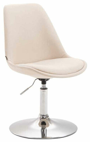 4-delige set stoelen Miverack C Stof, Creme