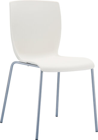 2-delige set stoelen Moi, Creme