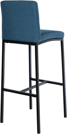 Barstoel Froepert Stof B, Blauw